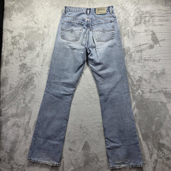 Silver Jeans Mens Jeans 28x32 Light Wash Blue Button Fly Straight Leg Denim - Picture 4 of 13